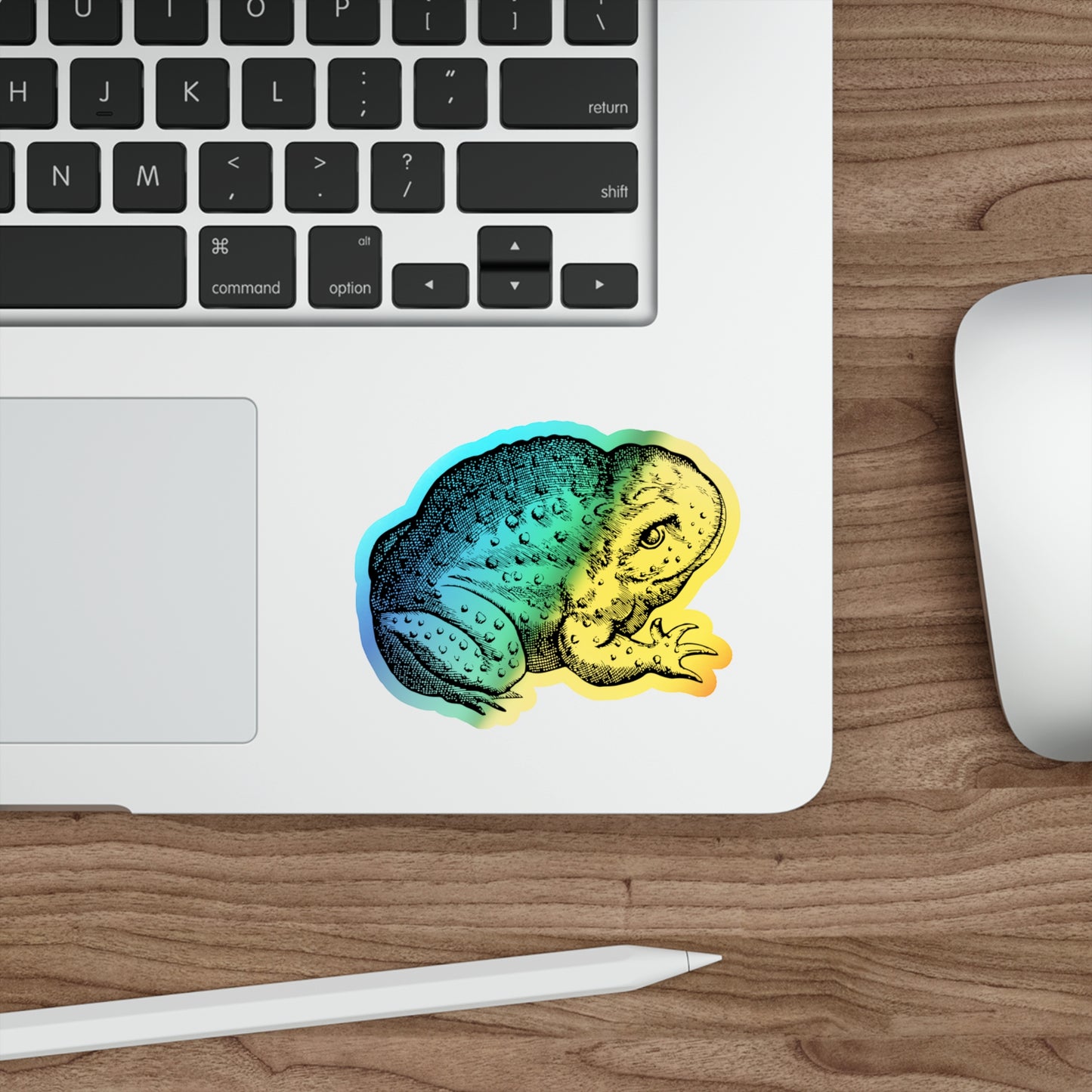 Holographic Frog Sticker
