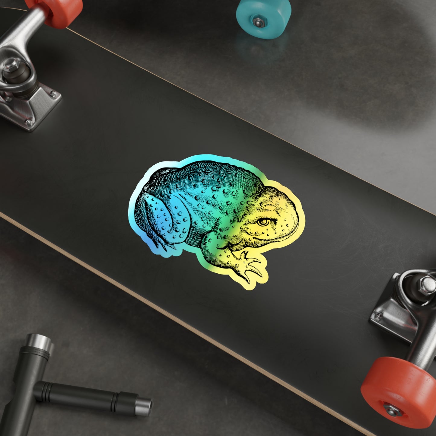 Holographic Frog Sticker