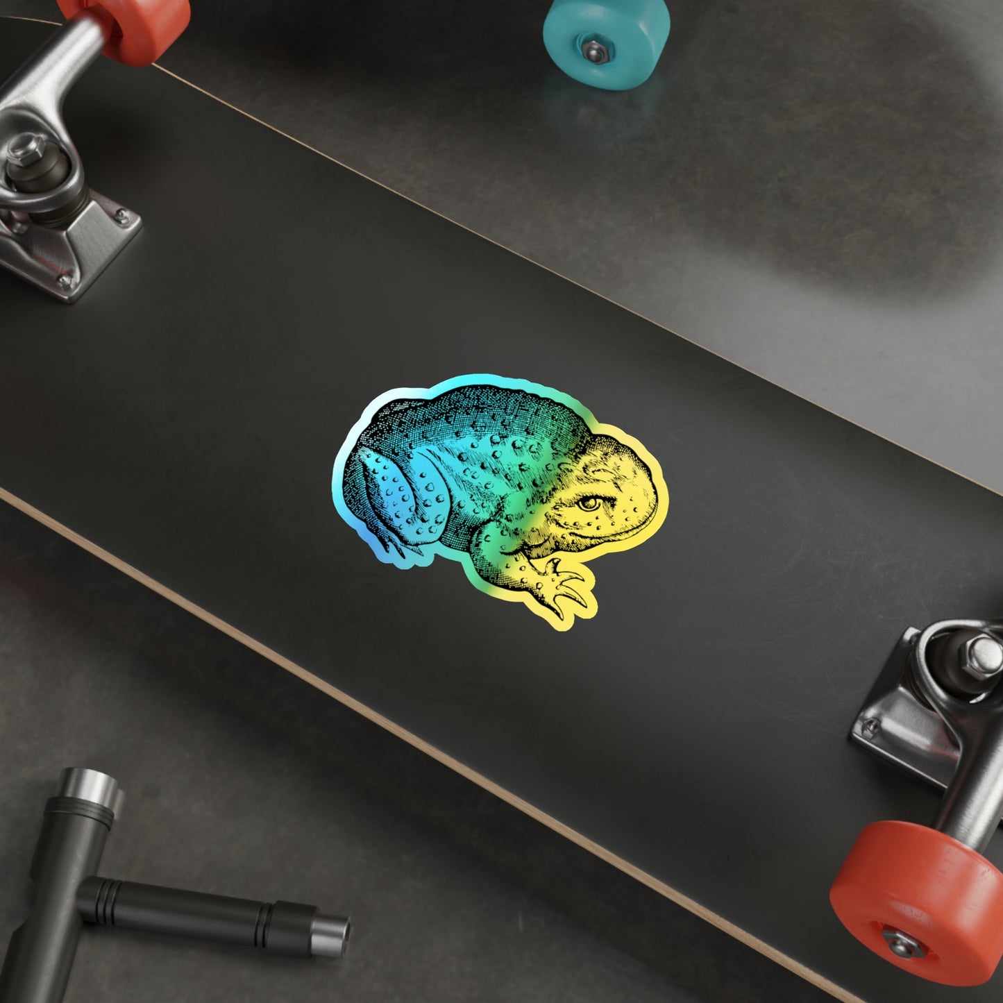 Holographic Frog Sticker