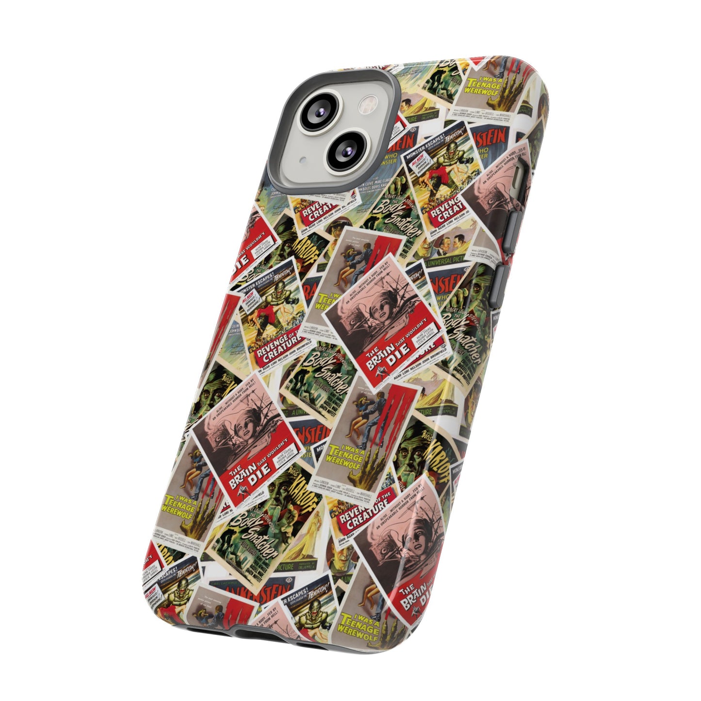 Retro Horror Movie iPhone Case