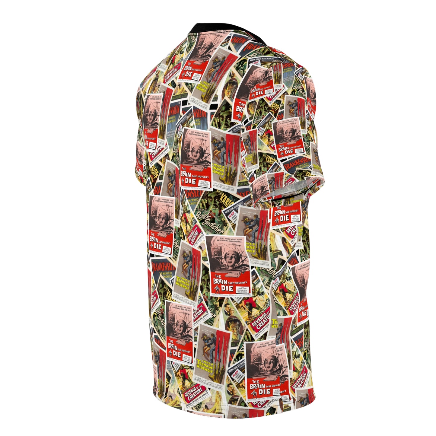 Retro Horror All Over Print T-Shirt