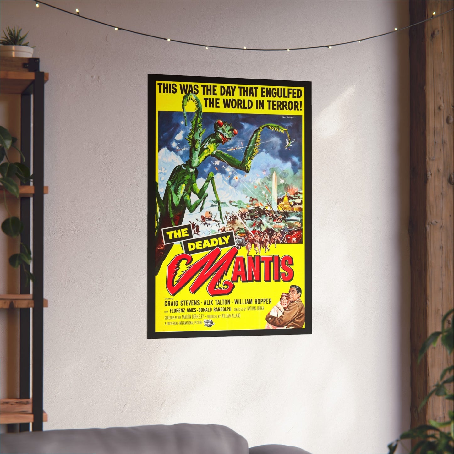 Deadly Mantis Poster