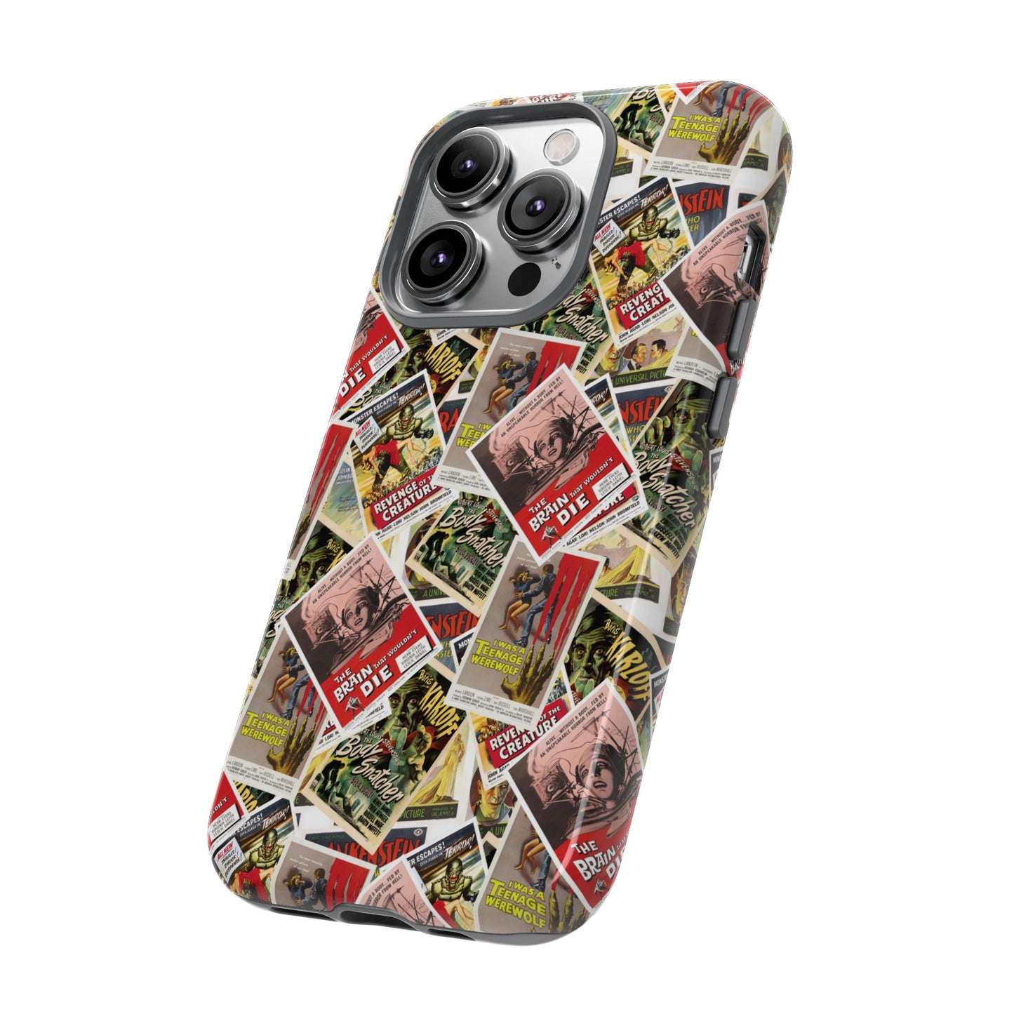 Retro Horror Movie iPhone Case