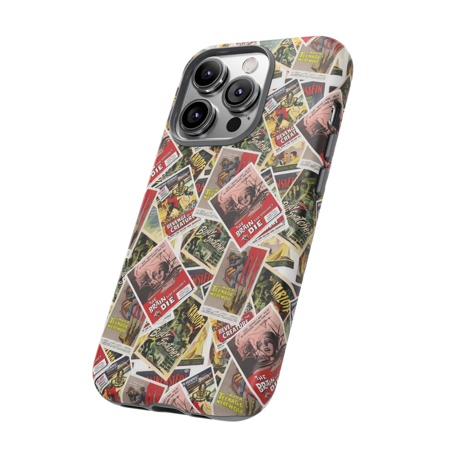 Retro Horror Movie iPhone Case
