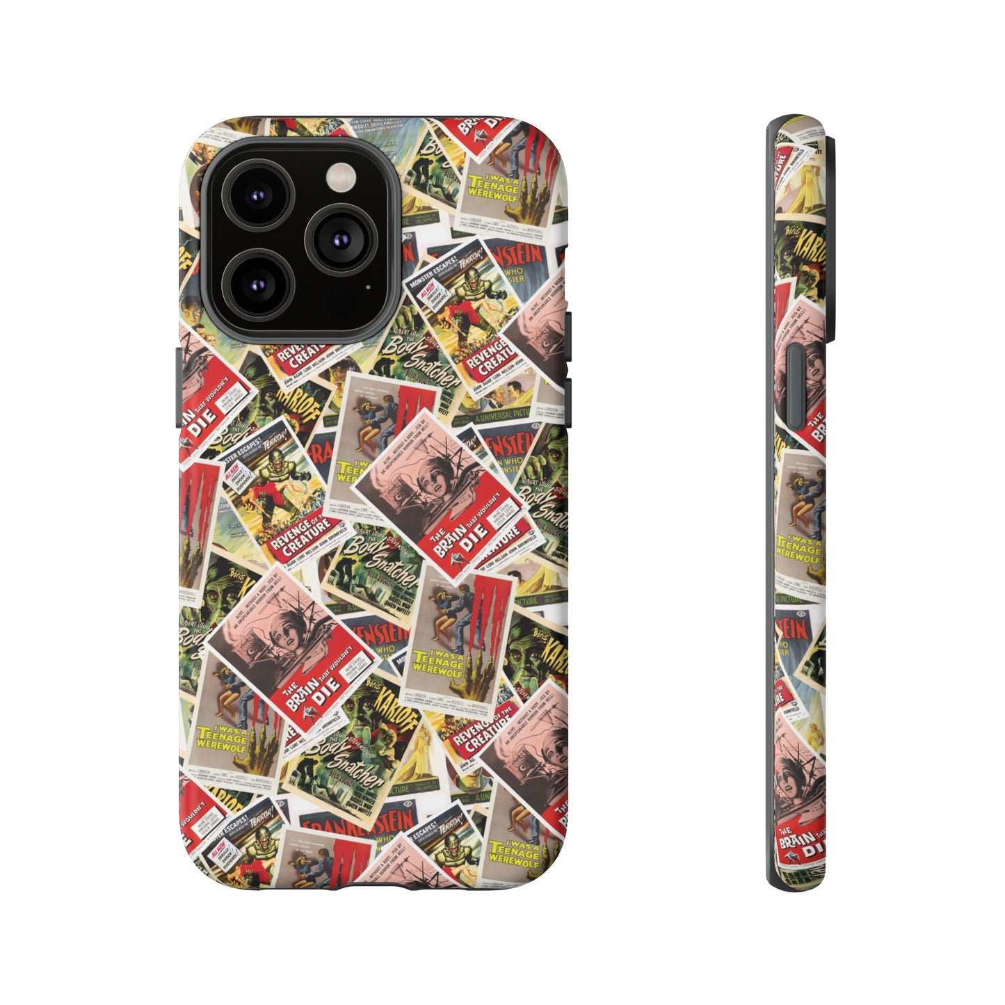 Retro Horror Movie iPhone Case