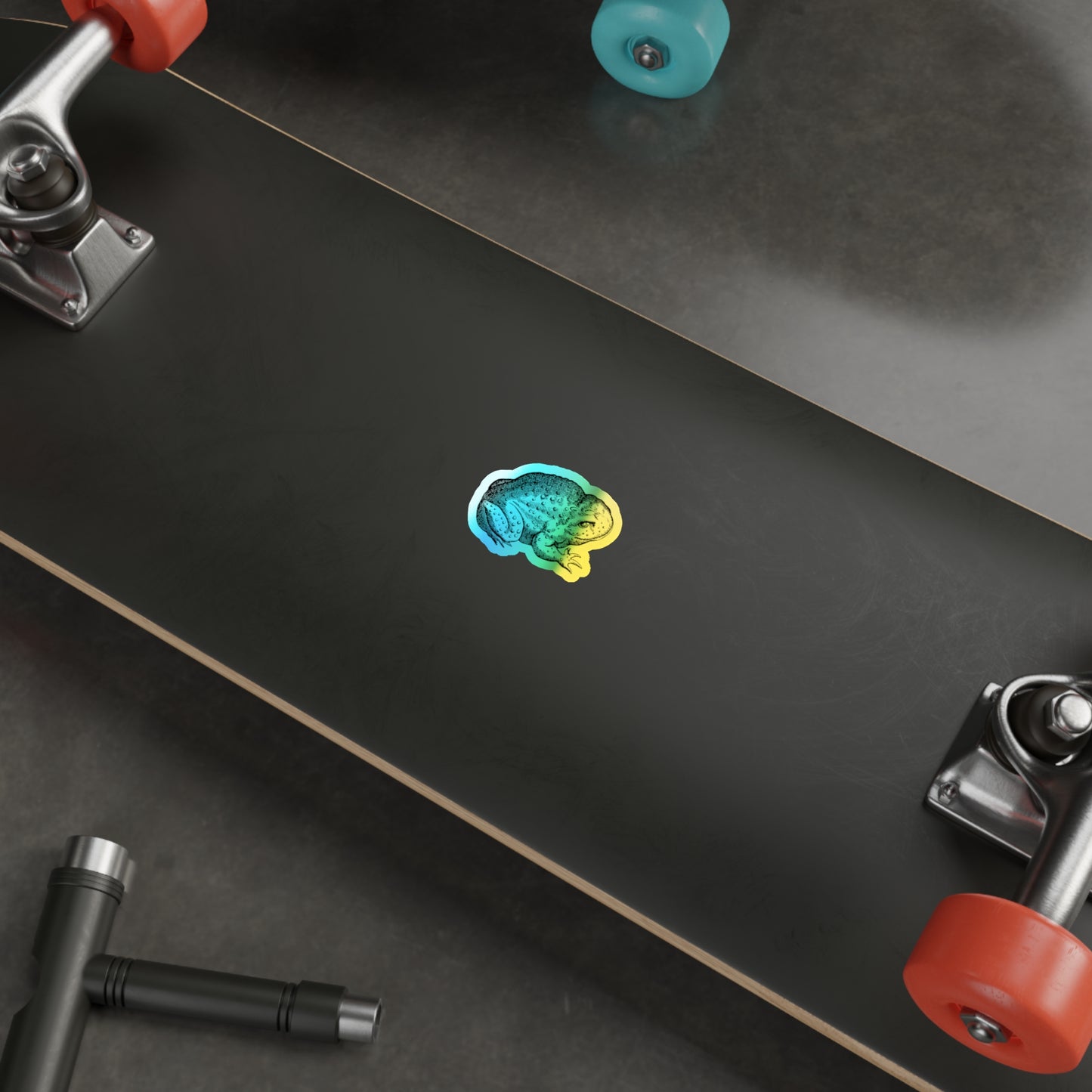 Holographic Frog Sticker