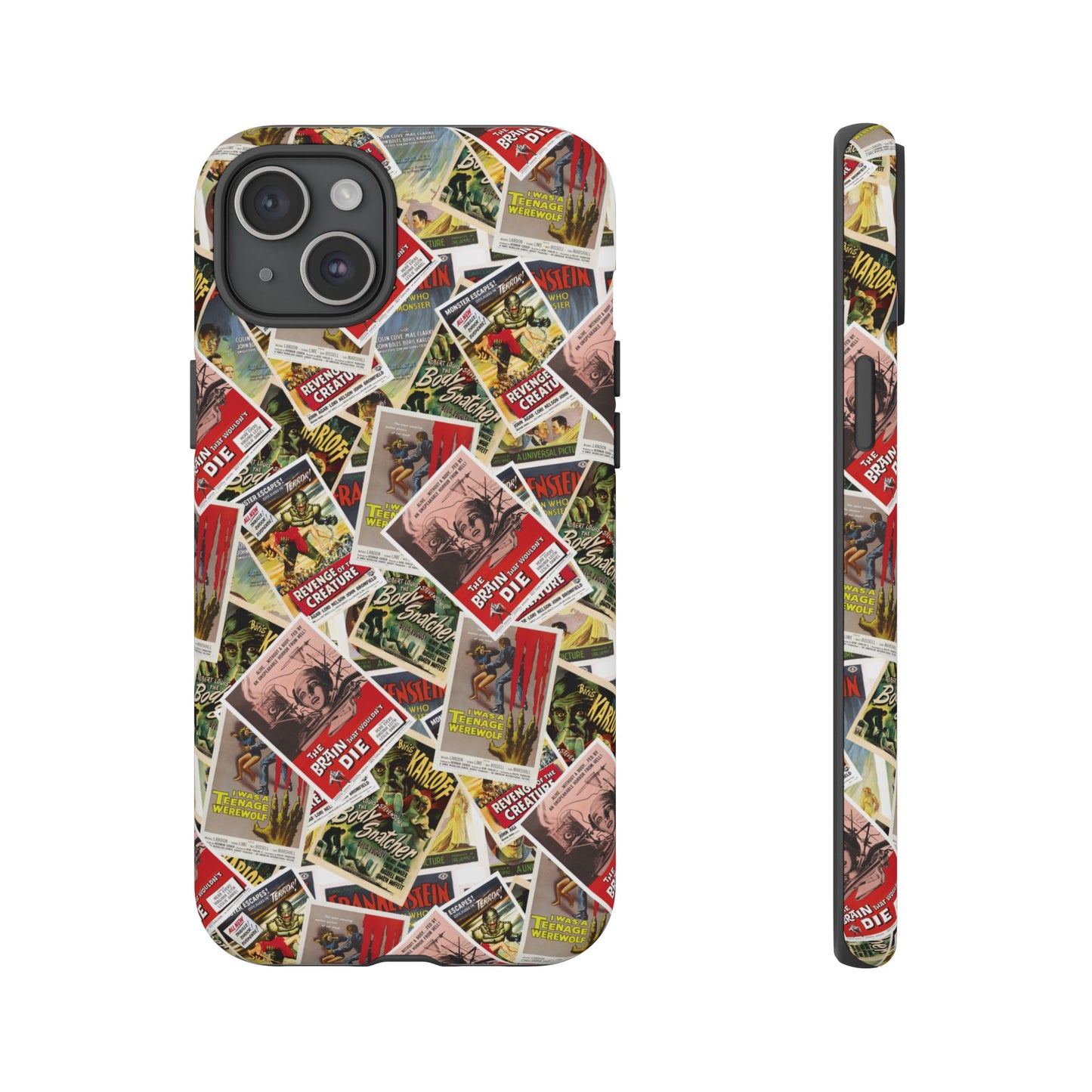 Retro Horror Movie iPhone Case