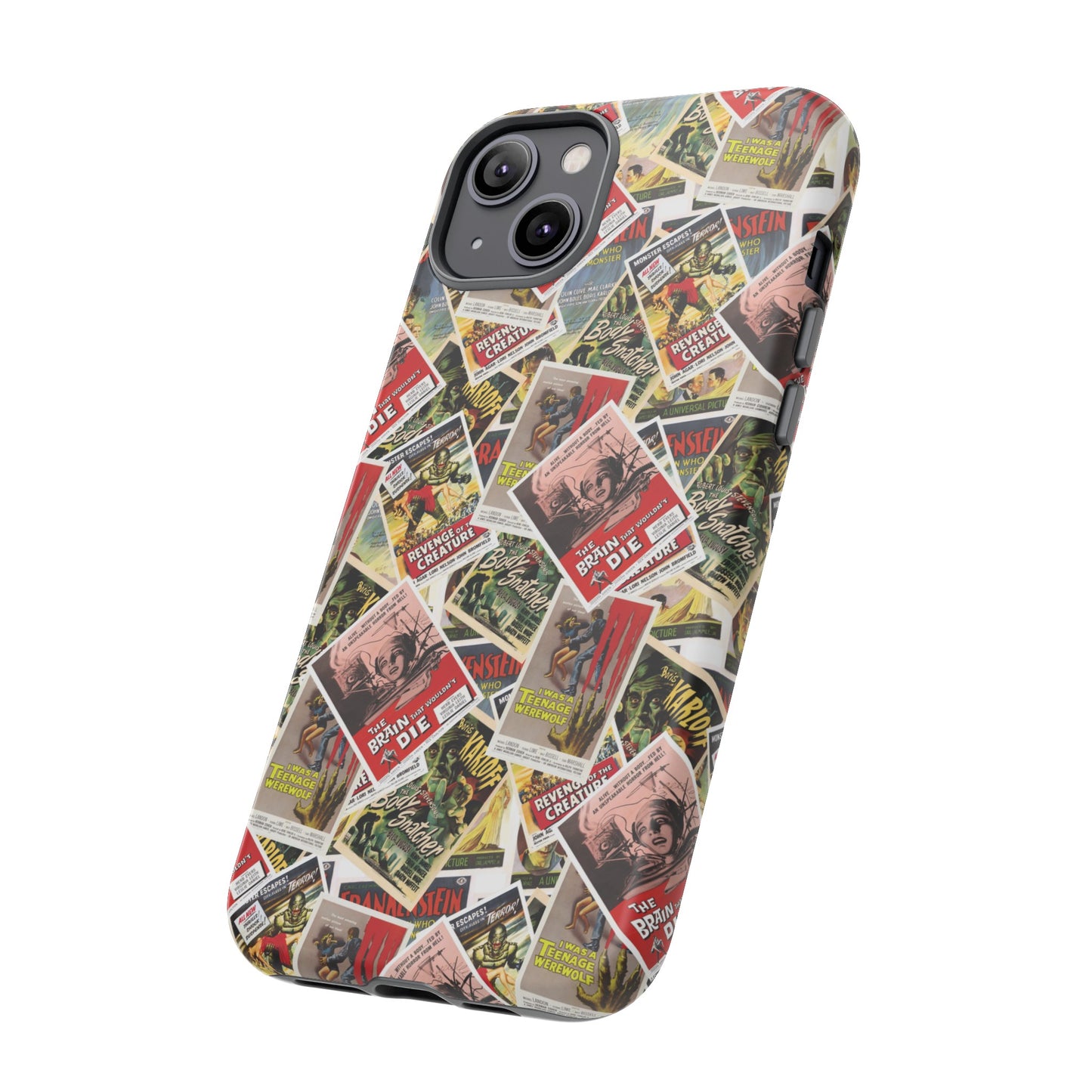 Retro Horror Movie iPhone Case
