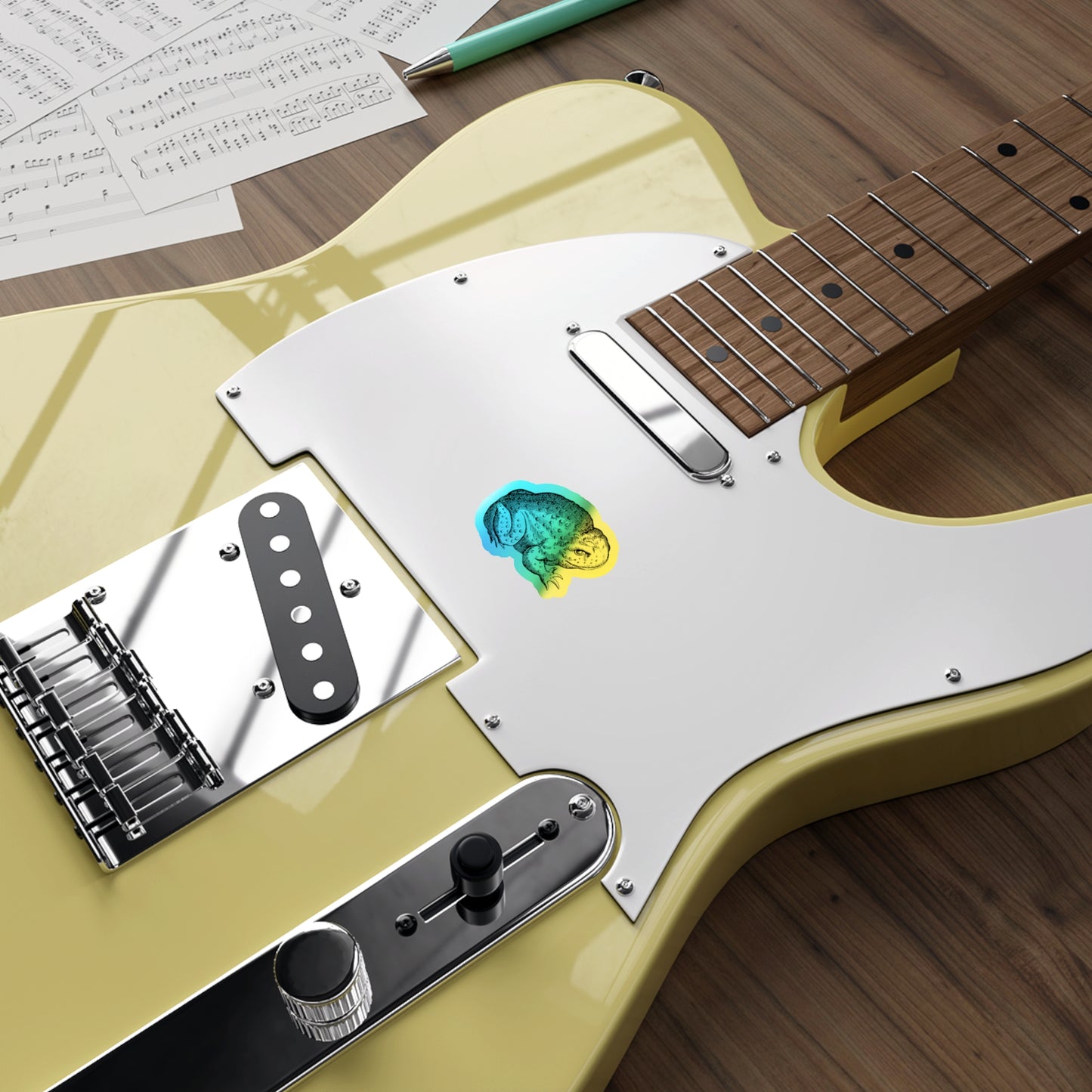 Holographic Frog Sticker