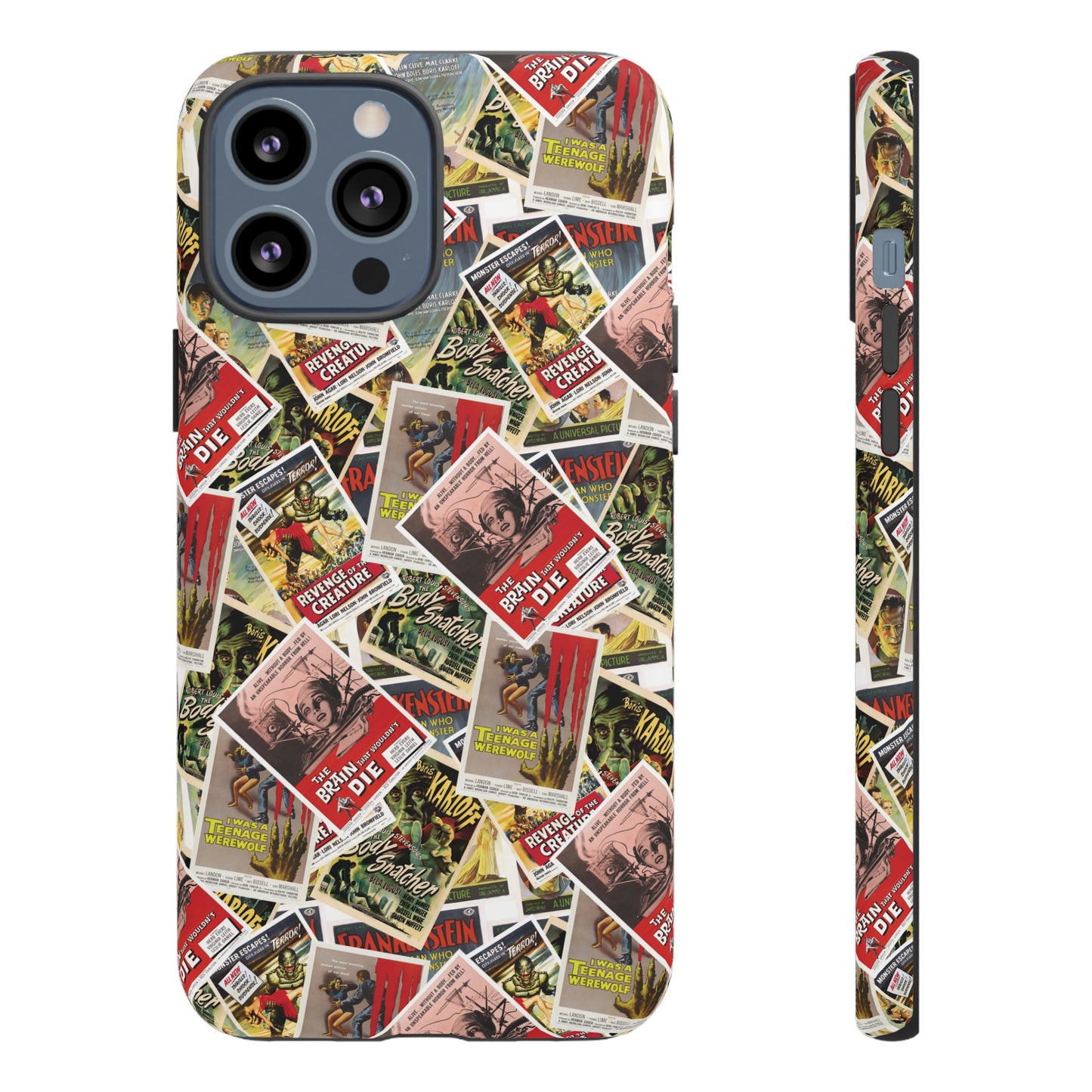 Retro Horror Movie iPhone Case