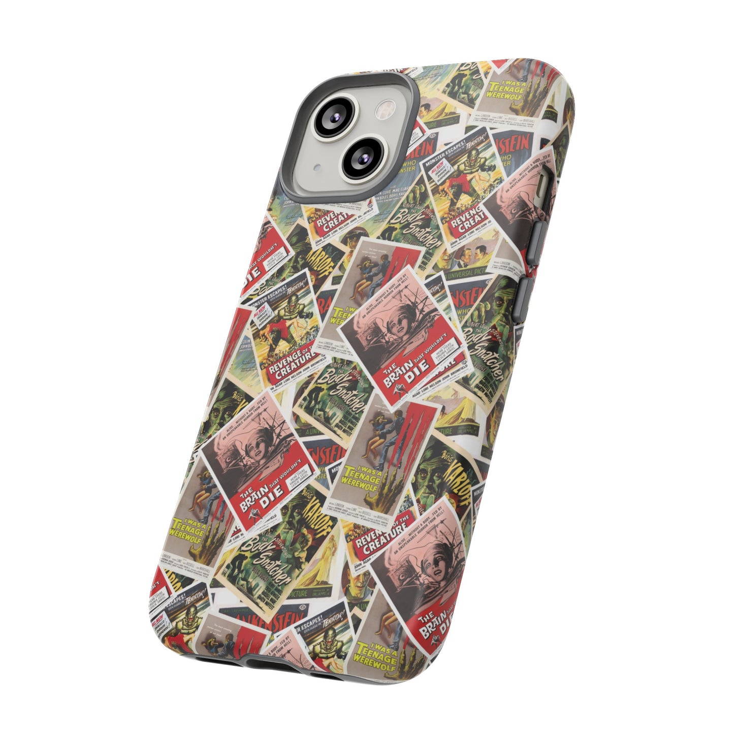 Retro Horror Movie iPhone Case