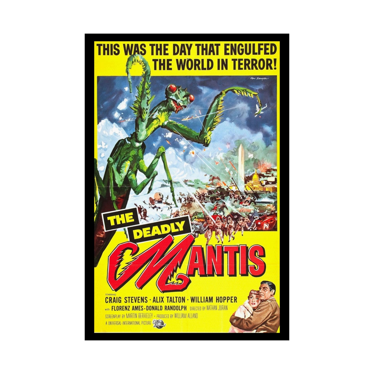 Deadly Mantis Poster