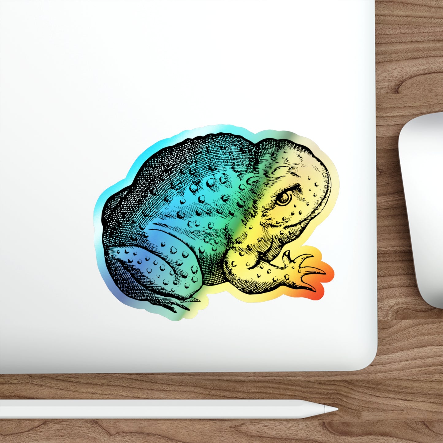 Holographic Frog Sticker